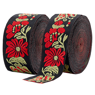 National Style Polyester Jacquard Ribbon Tape for DIY Clothing