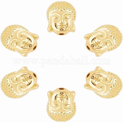 Латунные бусины&nbsp;KK-AR0001-21G-1