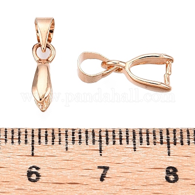 Держатели пончик из латуни KK-T034-01A-KCG-1