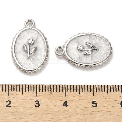 Подвески из эмали и сплава ENAM-R145-05P-1