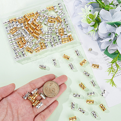 120 шт. Европейские бусины из сплава 3 цветов FIND-SP0002-38-1