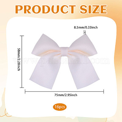 16 шт. полиэстеровый бант-украшение аксессуары DIY-CA0007-21B-1
