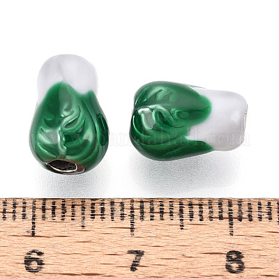 Эмалированные бусины из нержавеющей стали 304 STAS-N114-19P-1