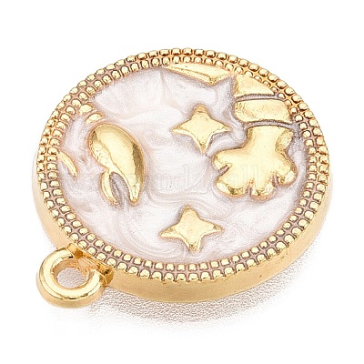 Pendentifs d'émail en alliage&nbsp;LS-X1-ENAM-T021-03I-1