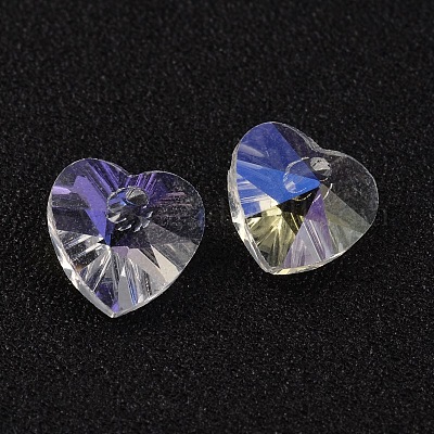 Романтические Валентина идеи стеклянные брелоки G030V10mm-01-1