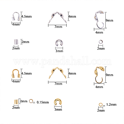 Латуни обжимной шарики охватывает KK-SC0001-09-1