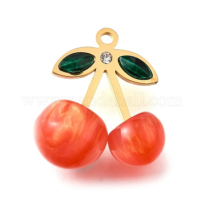 Подвески из акрила из нержавеющей стали 304 X1-STAS-E549-01G-01-1