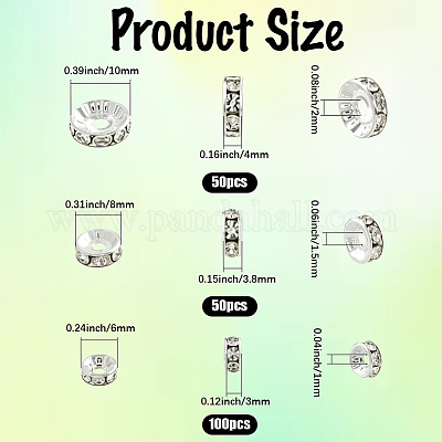 Латунные бусины разделители для поставки стразов RB-PA0001-01-1