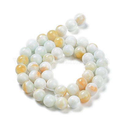 Стекло круглые бусины нити GLAA-M044-01D-1