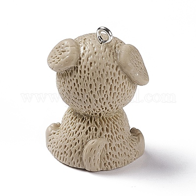 Подвески из непрозрачной смолы RESI-E032-01P-08-1