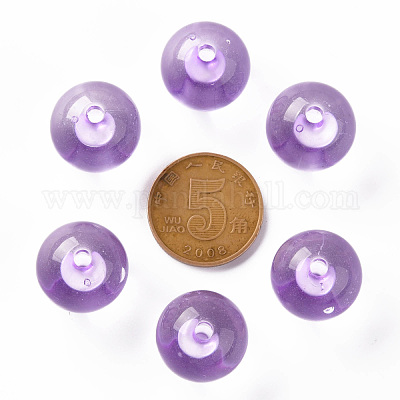 Прозрачные акриловые бусины MACR-S370-A16mm-746-1