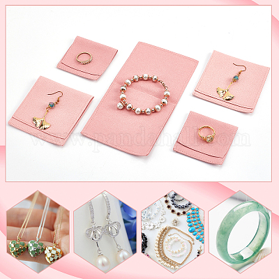 Shop PandaHall Pink Gift Bags for Jewelry Making - PandaHall Selected