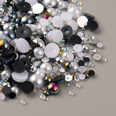 Кабошоны из смолы RESI-WH0029-14H-1