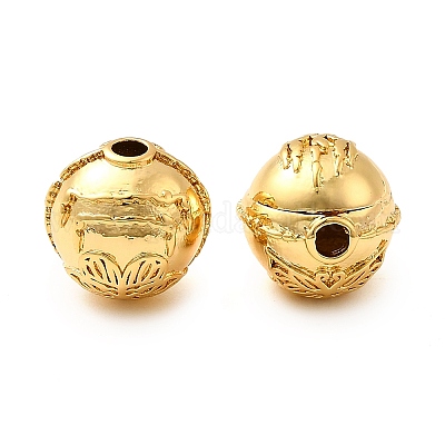 Латунные бусины KK-D407-04G-C-1