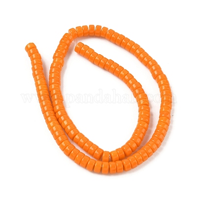 Непрозрачное стекло бисер нитей GLAA-I060-01G-1