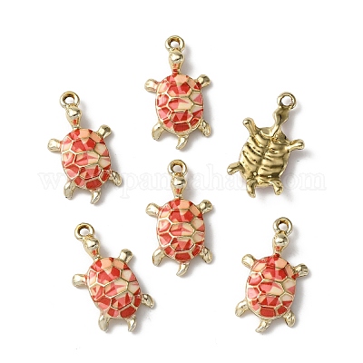 Подвески из эмали и сплава FIND-WH0129-32E-1