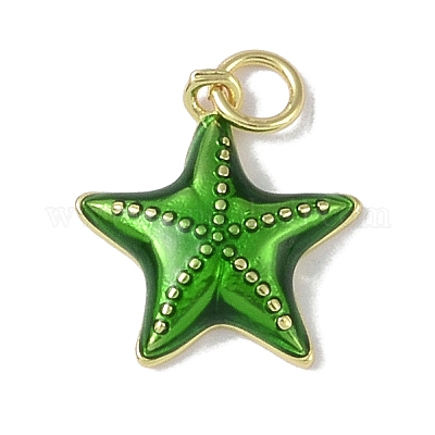 Латунь эмаль подвески KK-E110-08G-1