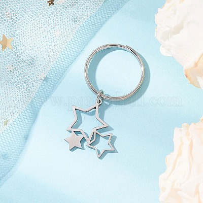 201 брелок из нержавеющей стали KEYC-JKC01184-06-1