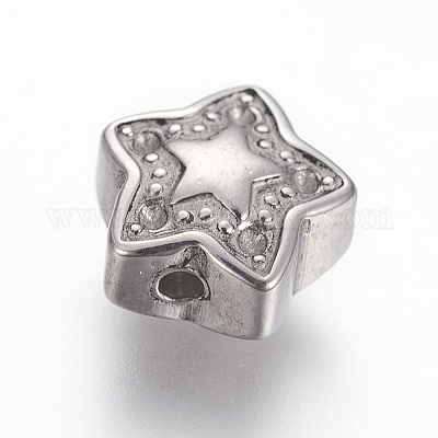 Бусины из нержавеющей стали марки 304 STAS-I103-57P-1