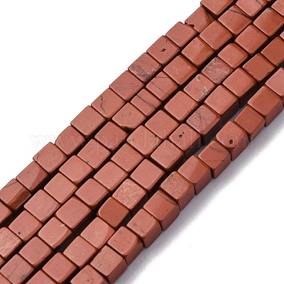 Натуральные красные яшмы бусы пряди G-G002-A12-1