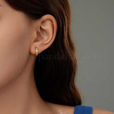 Серьги-кольца из нержавеющей стали 304 FM1082-1