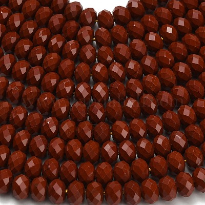 Натуральные красные яшмы бусы пряди G-Z111-A12-01-1