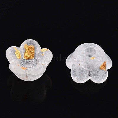 Perles en acrylique transparent mat&nbsp;X-OACR-N137-72A-1