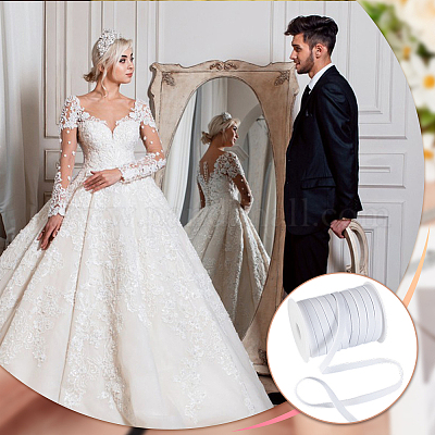 25 ярд нейлоновой ленты для бюстгальтера на косточках OCOR-MA0001-23B-1