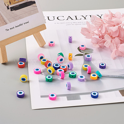 Бусины из полимерной глины  CLAY-CD0001-02-1