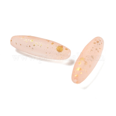 Матовые стеклянные бусины FGLA-L001-001D-1