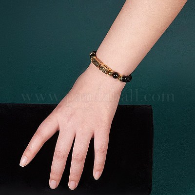 Латунные бусины иисуса на пасху KK-L006-041G-1