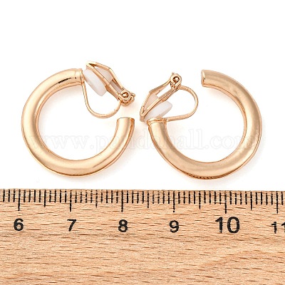 Клипсы из сплава силикона EJEW-Z120-01G-02-1