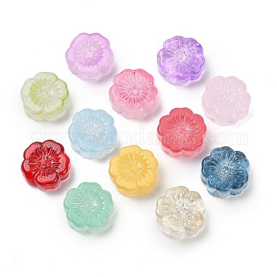 Прозрачные стеклянные бусины DGLA-E004-01A-1