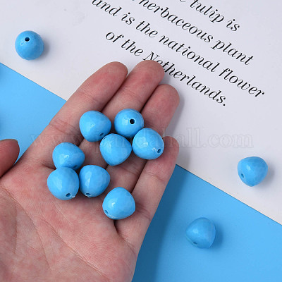 Непрозрачные акриловые бусины&nbsp;MACR-S373-10A-A09-1