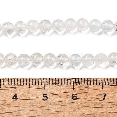 Natürliche weiße Topasperlenstränge&nbsp;LS-G-RM241221-C20-1