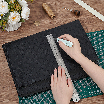 1м ПВХ кожаная ткань&nbsp;PVC-BC0001-03B-1