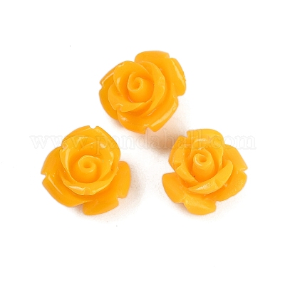 Резные бусины из синтетического коралла&nbsp;CORA-M001-07M-1