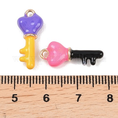 Подвески из эмали и сплава&nbsp;ENAM-A012-06G-1