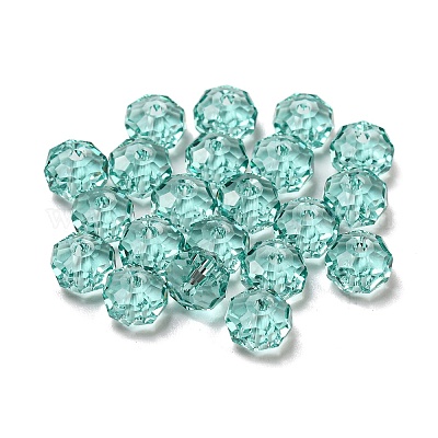 Perles de verre k9 transparentes&nbsp;GLAA-E048-02-29-1