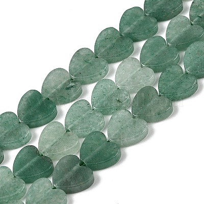 Естественный зеленый авантюрин бисер нитей G-M403-A14-03-1