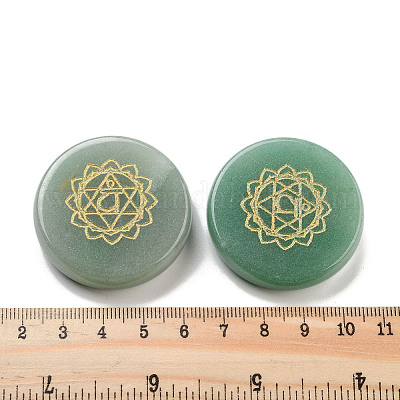 Натуральный зеленый авантюрин DJEW-K025-01C-1