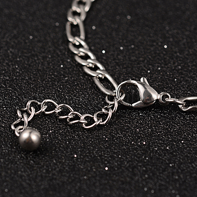 Браслеты из нержавеющей стали 304 «дерево жизни» BJEW-L576-22P-1