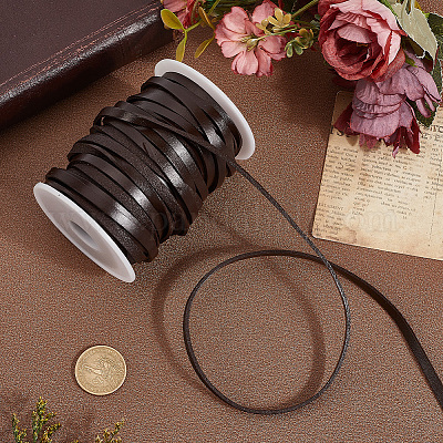 20 ярд кожаных шнуров WL-CL0001-15B-1