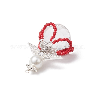 2 шт. подвески из стеклянных бусин 2 стилей PALLOY-MZ00710-03-1