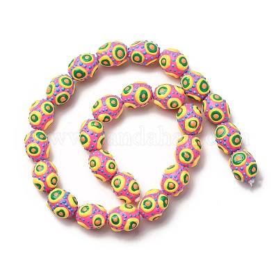 Стеклянные эмалевые бусины&nbsp;GLAA-C038-01C-1