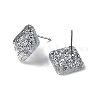 Акриловые серьги фурнитура OACR-I016-12A-1