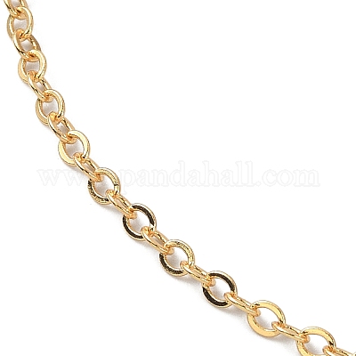 Колье-лариат из сплава с луной и звездами NJEW-TA00099-1