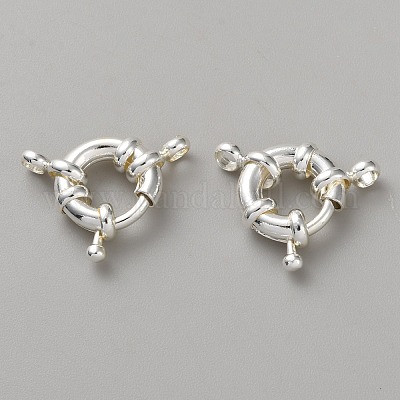 Латунная застежка пружинного кольца KK-WH20010-003B-S-1