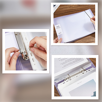 Пластиковый блокнот для хранения AJEW-WH0825-002-1