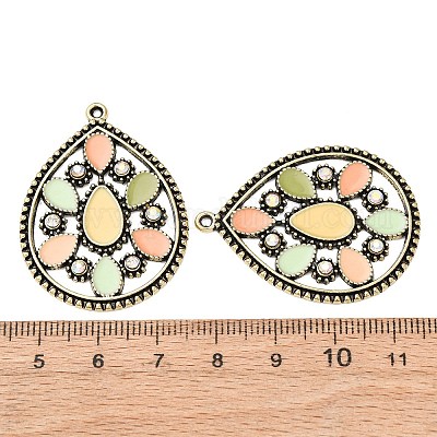 Подвески из эмали и сплава PALLOY-F319-06A-AB-1